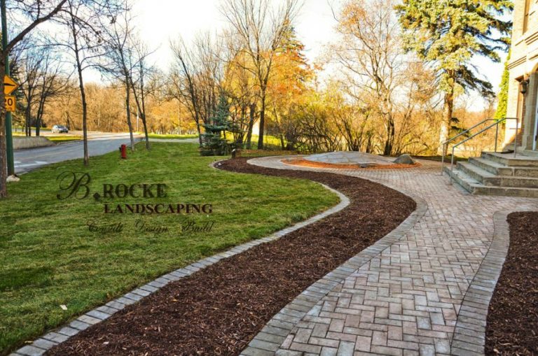 Roman Paver Edging | B. Rocke Landscaping | Winnipeg, Manitoba