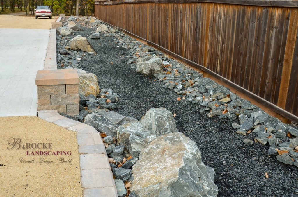 Dry Creek Bed | B. Rocke Landscaping | Winnipeg, Manitoba