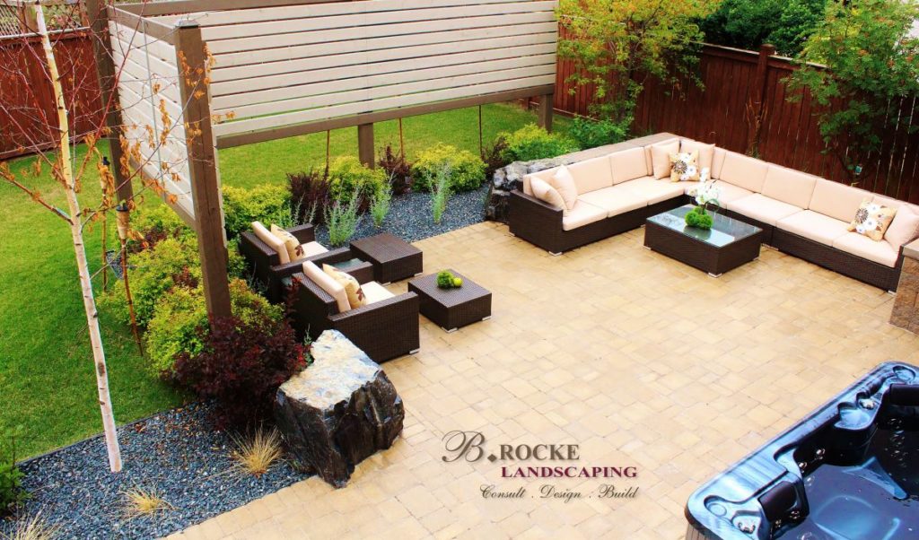 Design Trends | Square Patio | Roman Paver | B. Rocke Landscaping | Winnipeg, Manitoba