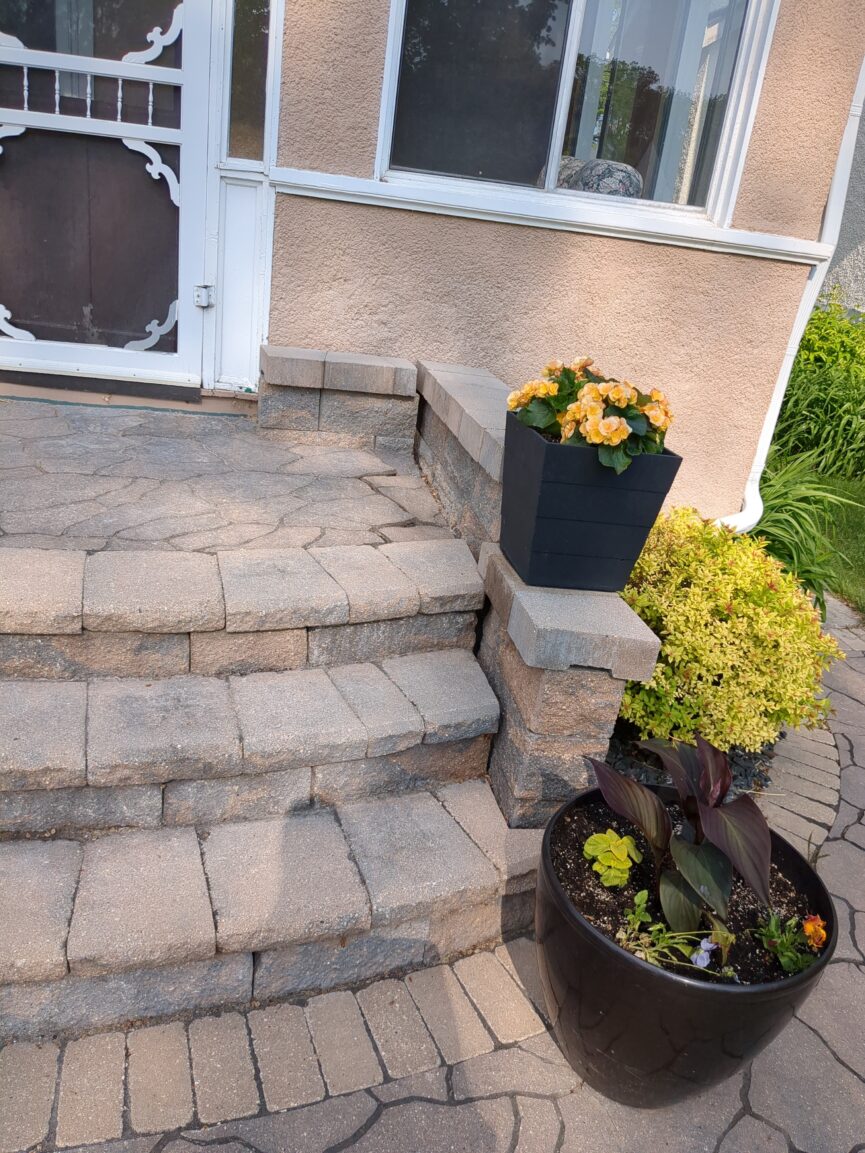 Resetting Paving Stone Patios In Winnipeg That’s The Way To Go Your